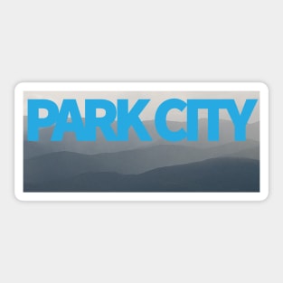 Park City Utah Majestic Mountains Sticker